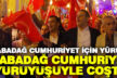 Babadağ Cumhuriyet Yürüyüşü’nde buluştu