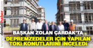 Başkan Zolan Çardak’ta