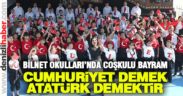 Bilnet Okulları’nda görkemli Cumhuriyet kutlaması