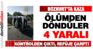 Bozkurt’ta kaza: 4 yaralı