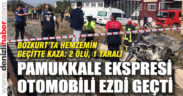 Bozkurt’ta hemzemin geçitte kaza: 2 ölü, 1 yaralı