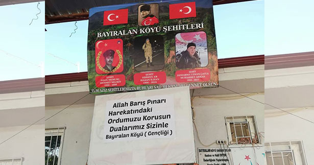 Çal Şehitlerini Unutmadı