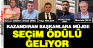CHP’li 5 başkan ödüllendirilecek