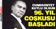 Cumhuriyet coşkusu başladı