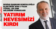 Konyalıoğlu: “Elektriğe zam hevesimi kırdı”