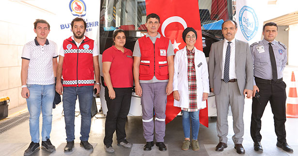 DESKİ personeli 9. kez kan verdi