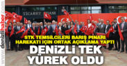 STK’lar Barış Pınarı Harekatı için ortak destek açıklaması yaptı