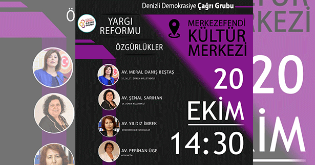 Yargı Reformu panelle masaya yatırılacak