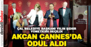 Fethi Akcan” “Yılın Şehir Yöneticisi” ödülü aldı