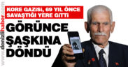 Savaştığı yeri görmek için gittiği Kore’de fotoğrafını görünce şaşkına döndü