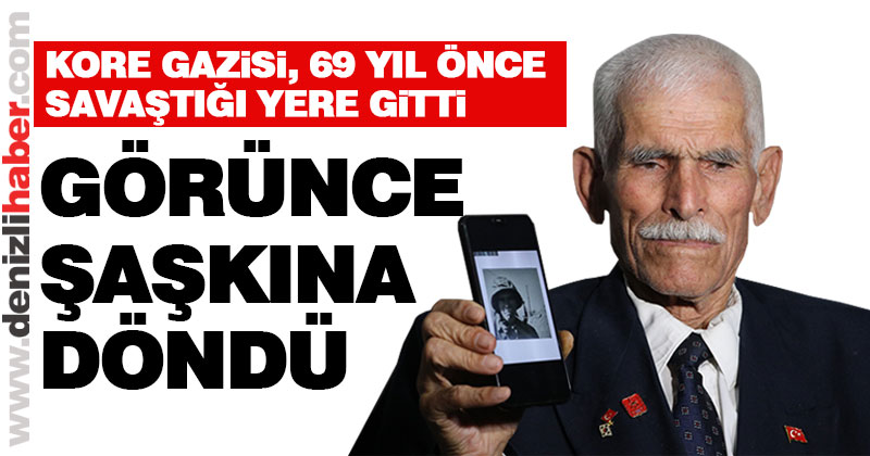 Savaştığı yeri görmek için gittiği Kore’de fotoğrafını görünce şaşkına döndü
