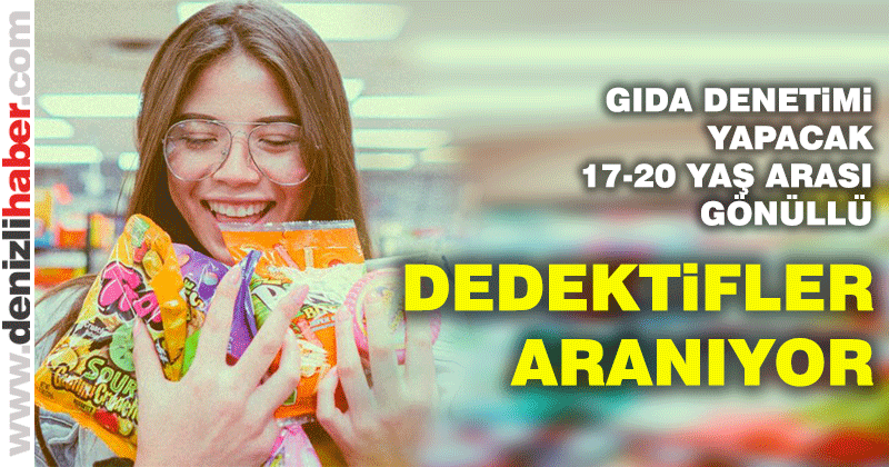 Gıda denetimi yapacak gönüllü dedektifler aranıyor