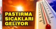 Sıcaklıklar 31 dereceye çıkıyor
