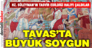 Tavas’ta büyük soygun. 3 zanlıdan 2’si tutuklandı