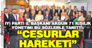 Akgün, 71 kişilik yönetimi tanıttı