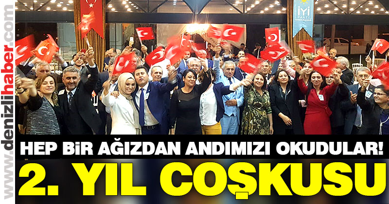 İYİ Parti’de 2. yıl coşkusu