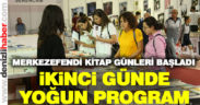 Merkezefendi Kitap Günleri’nde ikinci gün yoğun geçecek