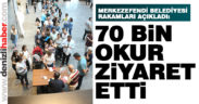 70 bin okur ziyaret etti