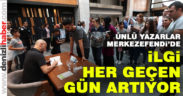 Merkezefendi Kitap Günleri’ne ilgi her geçen gün artıyor