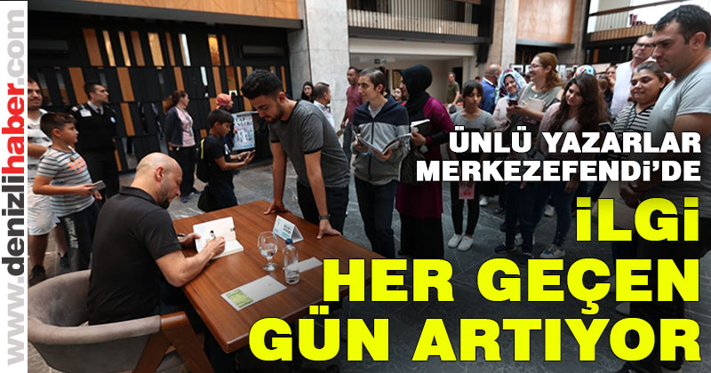 Merkezefendi Kitap Günleri’ne ilgi her geçen gün artıyor
