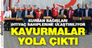 Kızılay 4 bin kavurmayı ihtiyaç sahiplerine ulaştırdı
