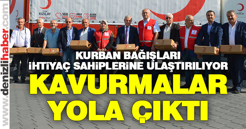 Kızılay 4 bin kavurmayı ihtiyaç sahiplerine ulaştırdı