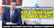 Elektrik zammına bir tepki de MAKSİAD’dan geldi