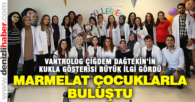 Vantrolog Çiğdem Dağtekin’in Marmelat’ı çocuklarla buluştu