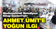 Ahmet Ümit’e yoğun ilgi