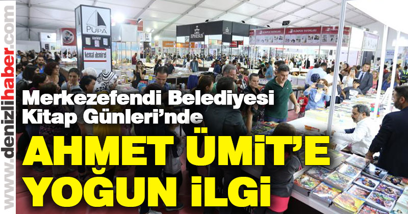 Ahmet Ümit’e yoğun ilgi