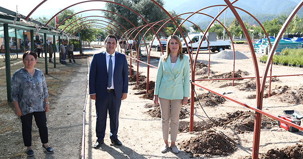 Merkezefendi kendi çiçeğini üretecek