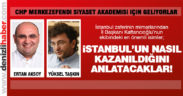 Merkezefendi siyaset akademisi başlıyor