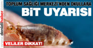 Toplum Sağlığı Merkezi’nde okullara bit uyarısı