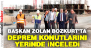 Başkan Osman Zolan Bozkurt’ta TOKİ konutlarını inceledi