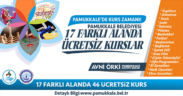 Pamukkale Belediyesi’nde kurs zamanı