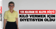 Kilo verebilmek için diyetisyen oldu