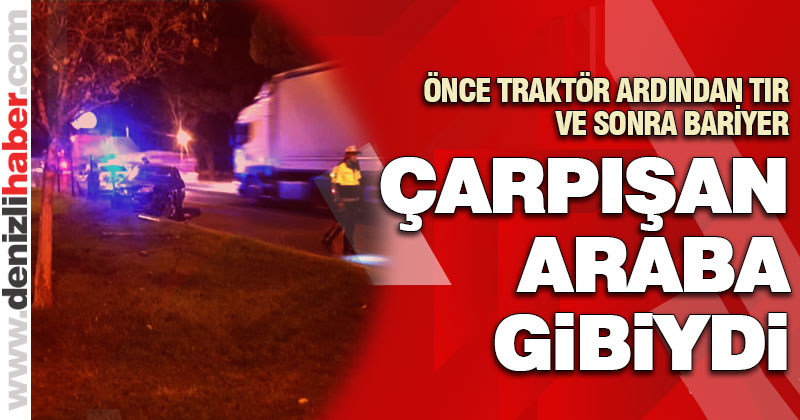 Sarayköy’de kaza