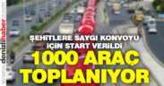 Şehitlere Saygı Konvoyu 27 Ekim için hazırlanıyor