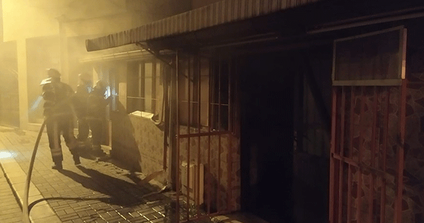 Rüya Sineması’nda yangın paniği