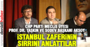 Siyaset Akademisi adlı konferansta CHP’nin seçim başarısı anlatıldı