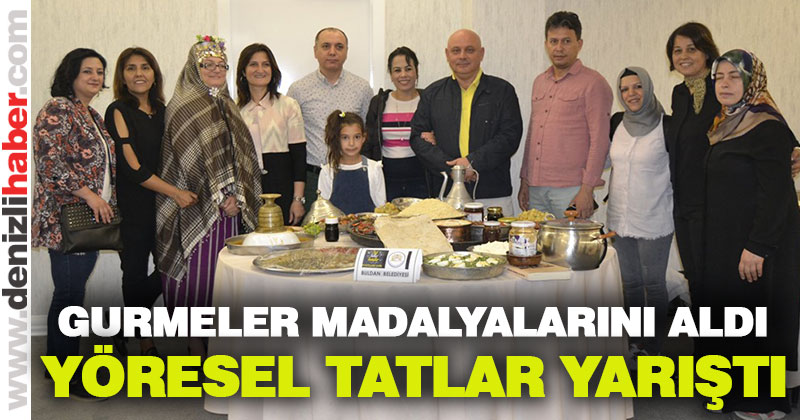 Yöresel tatlar yarıştı, gurmeler madalyalarını aldı