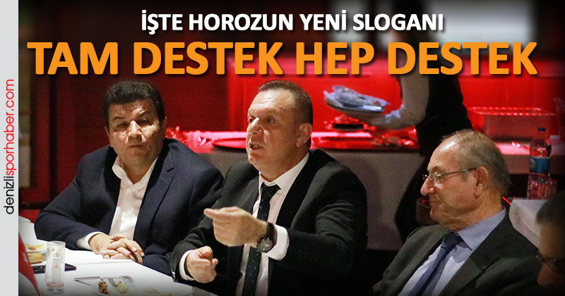 (Denizlisporhaber.com) Tam destek hep destek