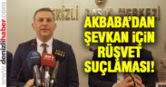 Akbaba’dan Şevkan’a rüşvet suçlaması
