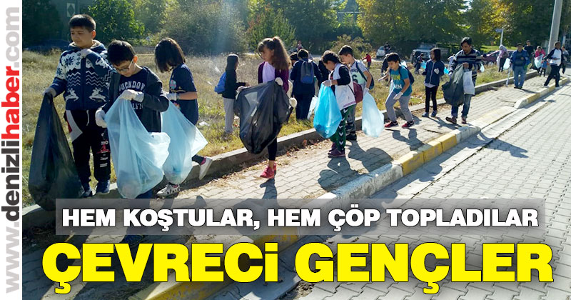 Acıpayam’ın çevreci sporcuları