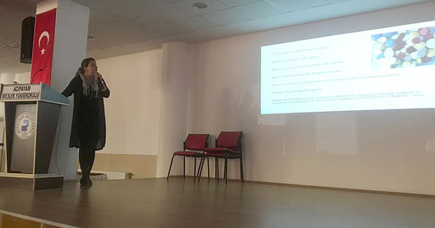 PAÜ Acıpayam MYO’da uyuşturucu semineri