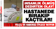 Annelerini hastane odasında terk edip gittiler