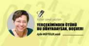 YER ÇEKİMİNDEN ÖTÜRÜ BU DÜNYADAYSAK, BOŞVER!