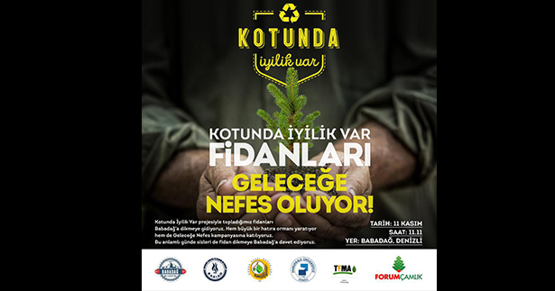 Babadağ’a 11 bin fidan dikilecek