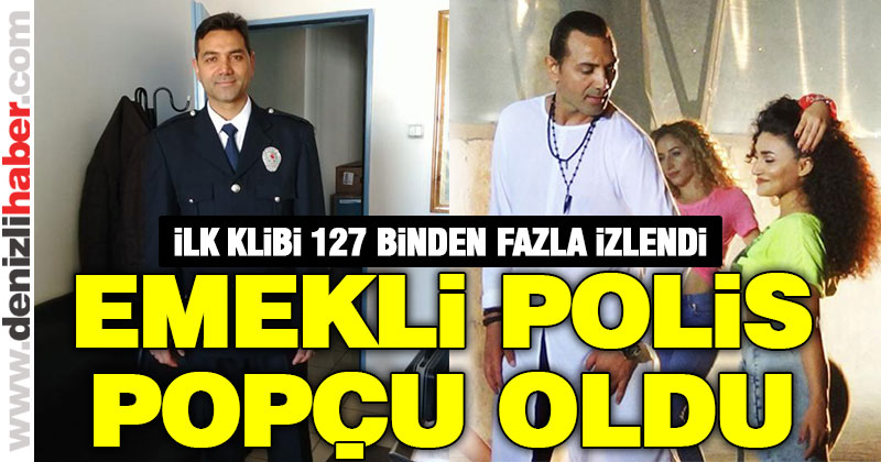 Emekli polis şarkıcı oldu