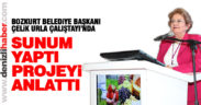 Başkan Çelik projesini anlattı